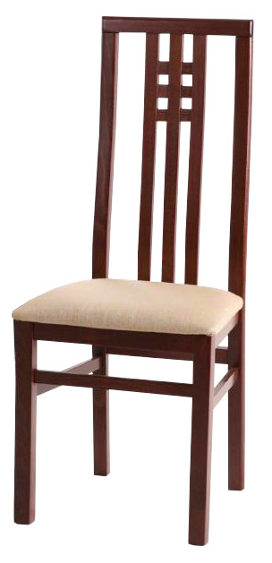 Стул "Империал" орех рогожка 3А