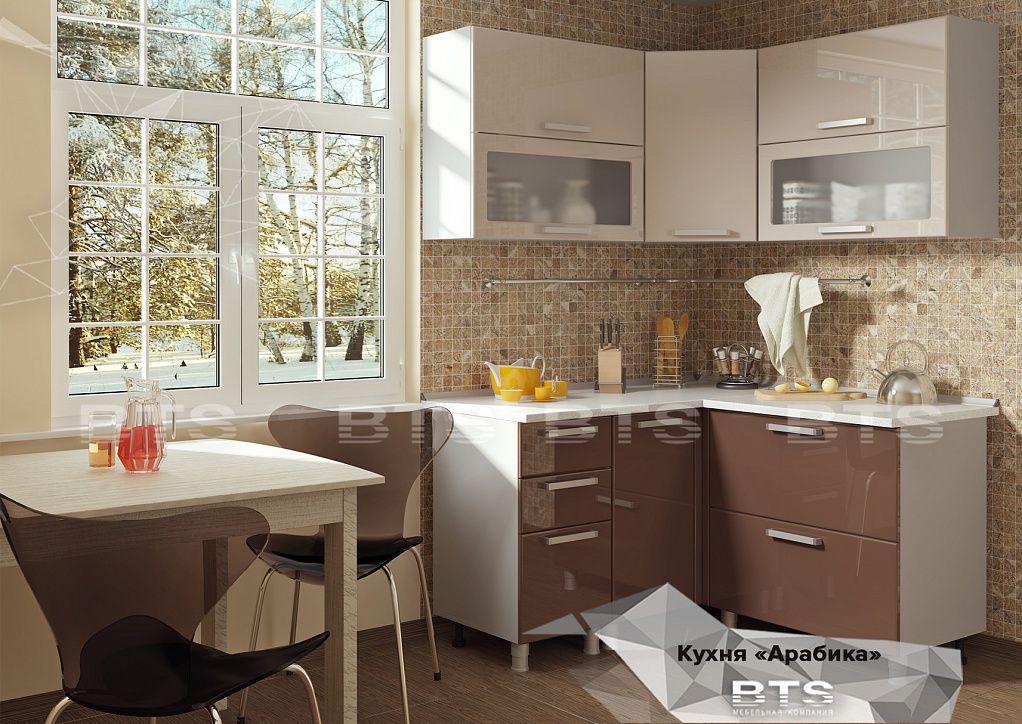 Фасад 6Х1 арабика крем (МДФ)