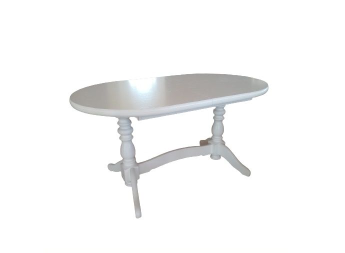 Стол "Империал" (овальный) белый