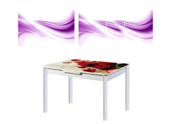 Стол "Люкс" с автоматическим подъемом вставки стола 