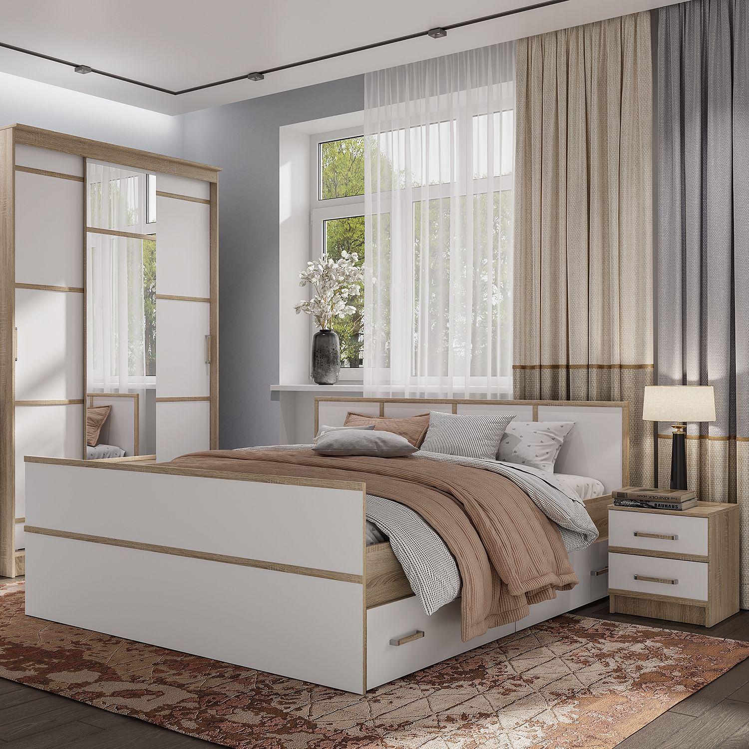 Кровать 1.4 "Сакура"