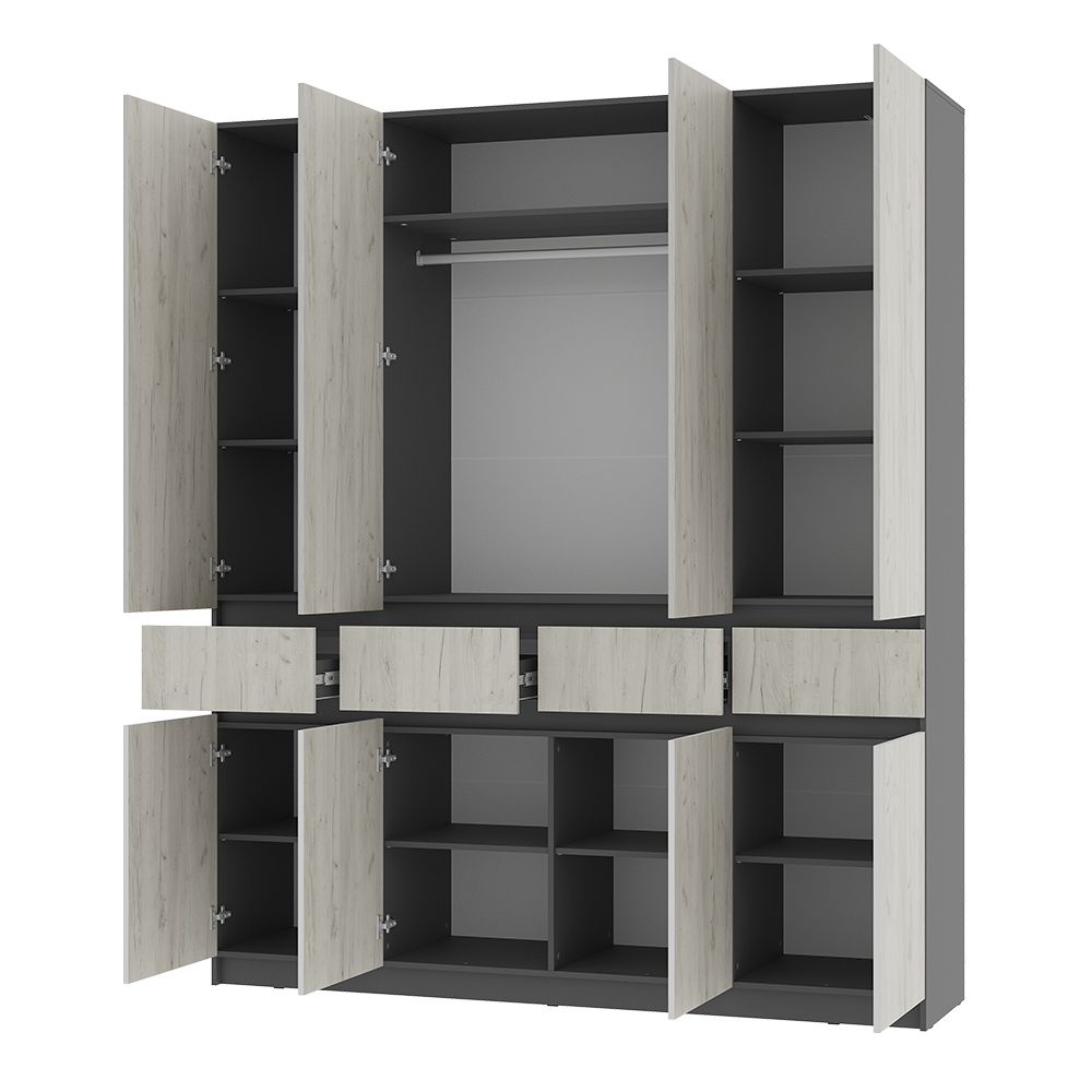 Шкаф 4-х створчатый "Багира" 