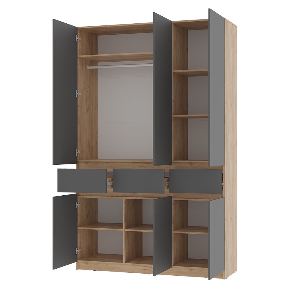 Шкаф 3-х створчатый "Багира" 