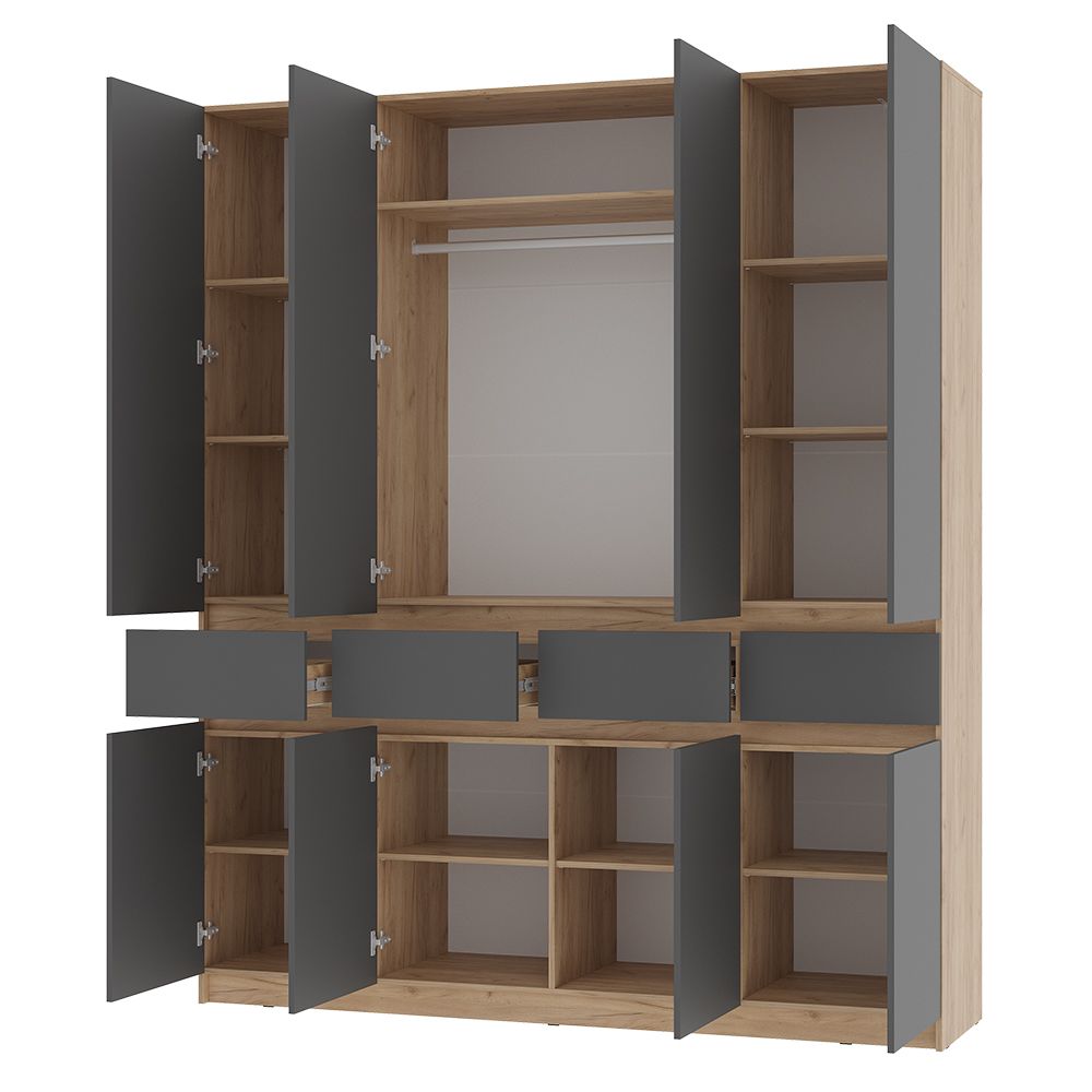 Шкаф 4-х створчатый "Багира" 