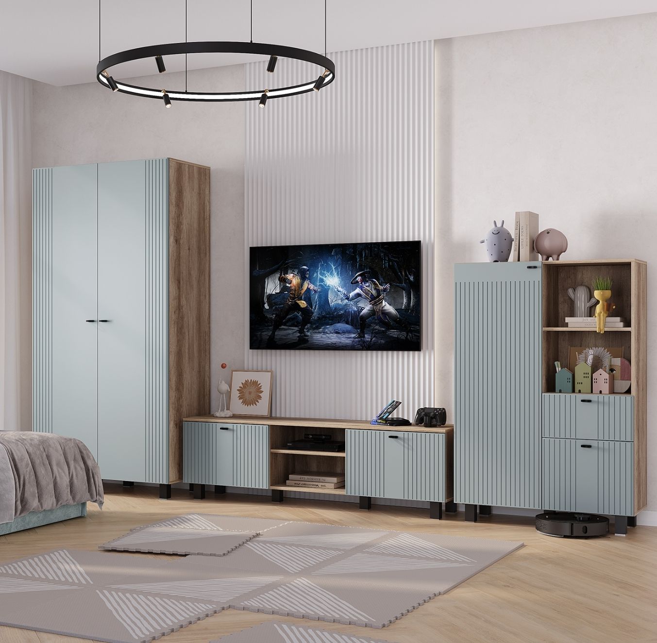 Шкаф 2-х створчатый "Олива" 