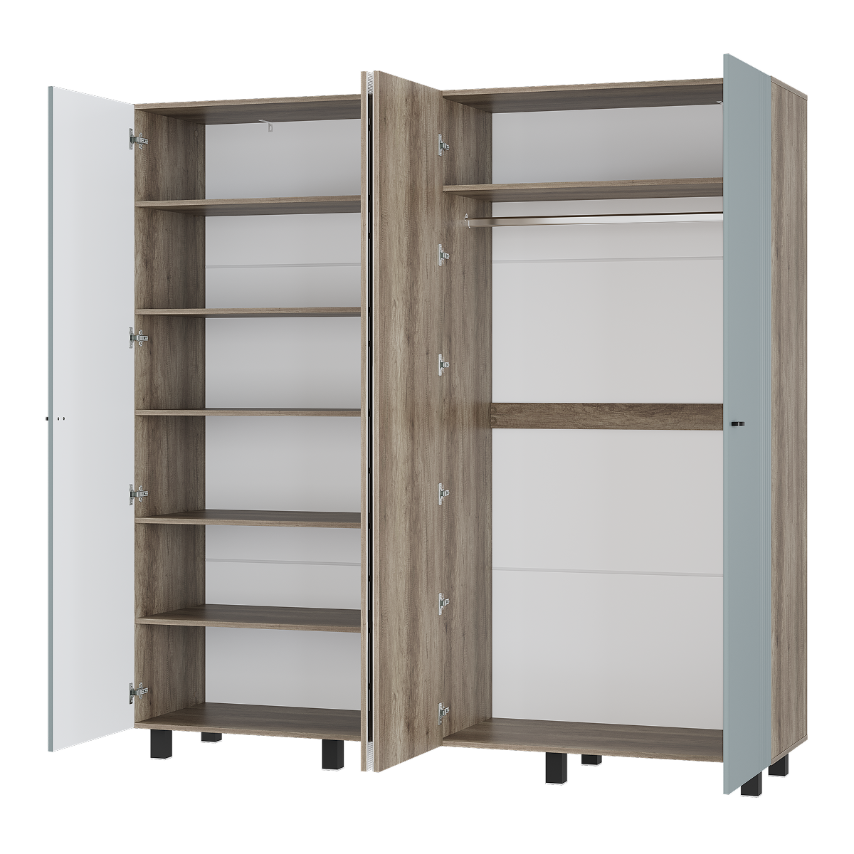 Шкаф 4-х створчатый "Олива" 