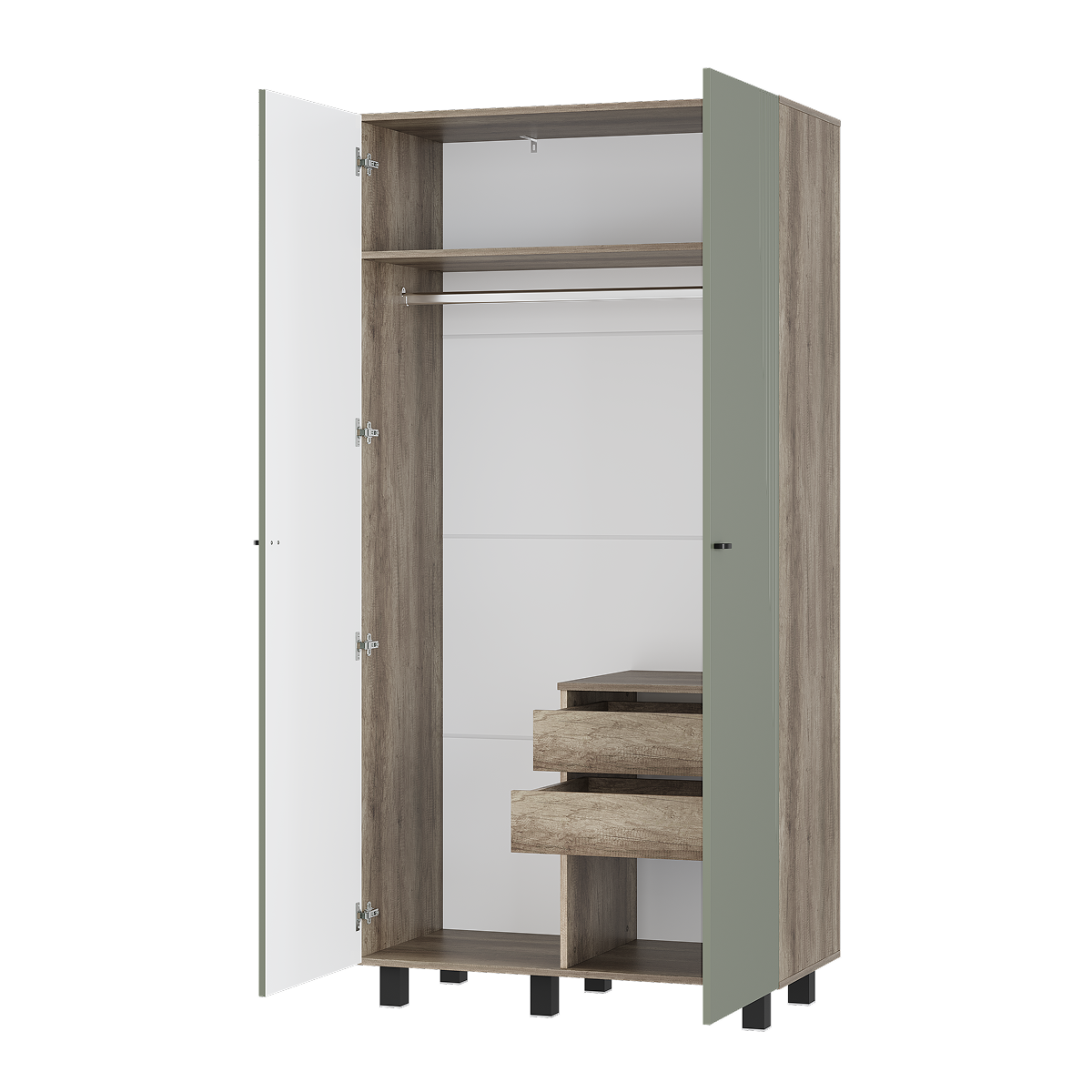 Шкаф 2-х створчатый "Олива" 