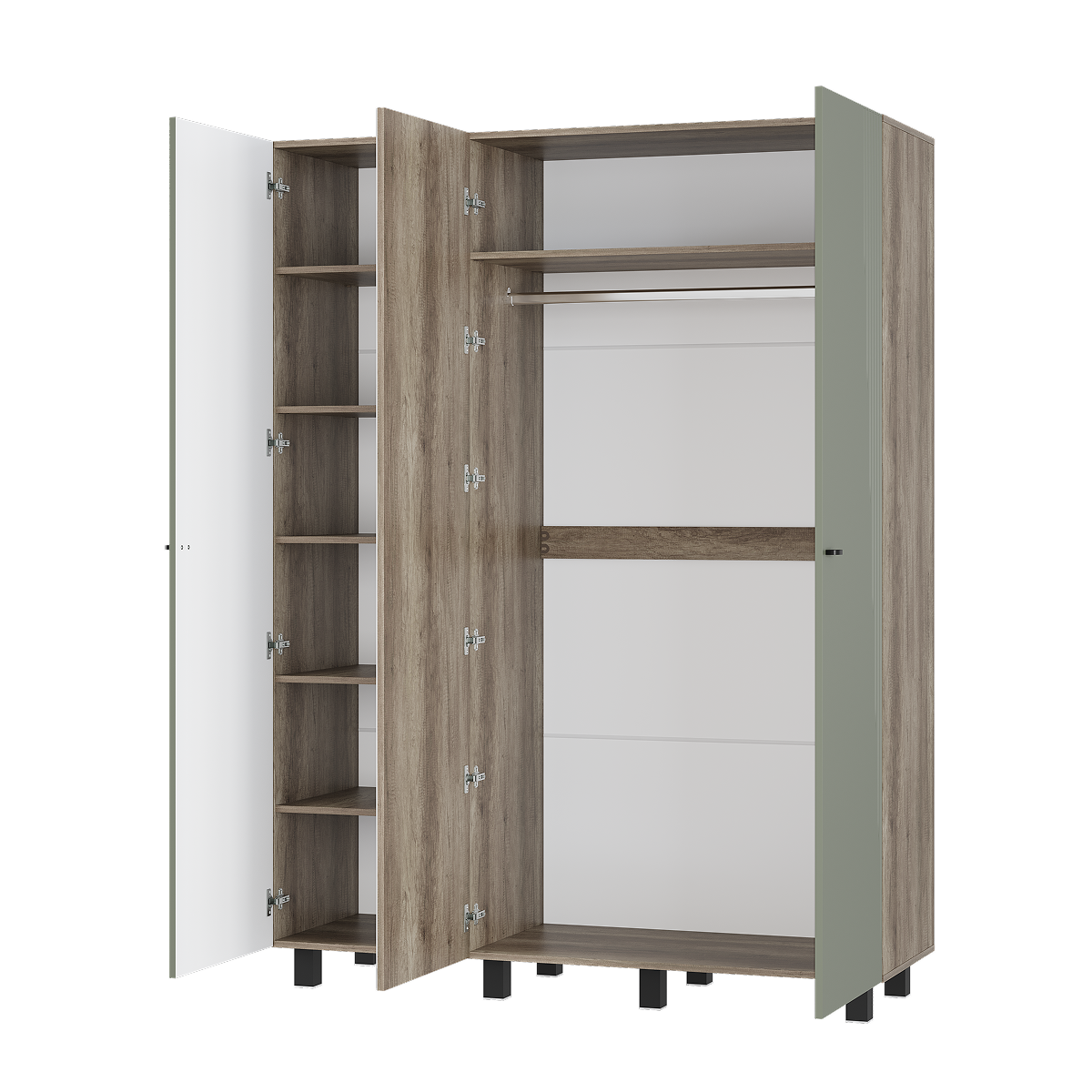 Шкаф 3-х створчатый "Олива"