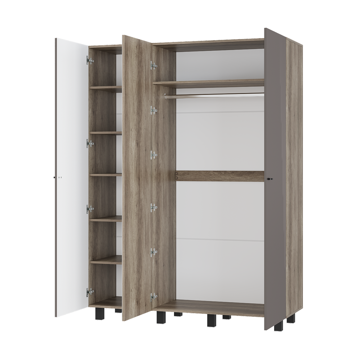 Шкаф 3-х створчатый "Олива" 