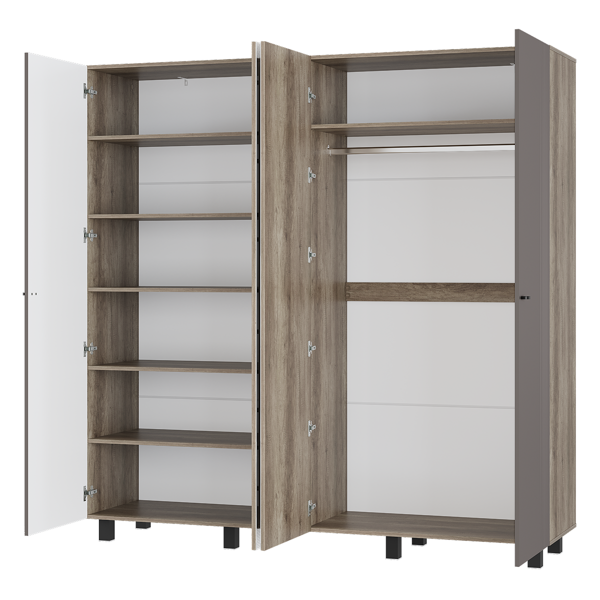 Шкаф 4-х створчатый "Олива"