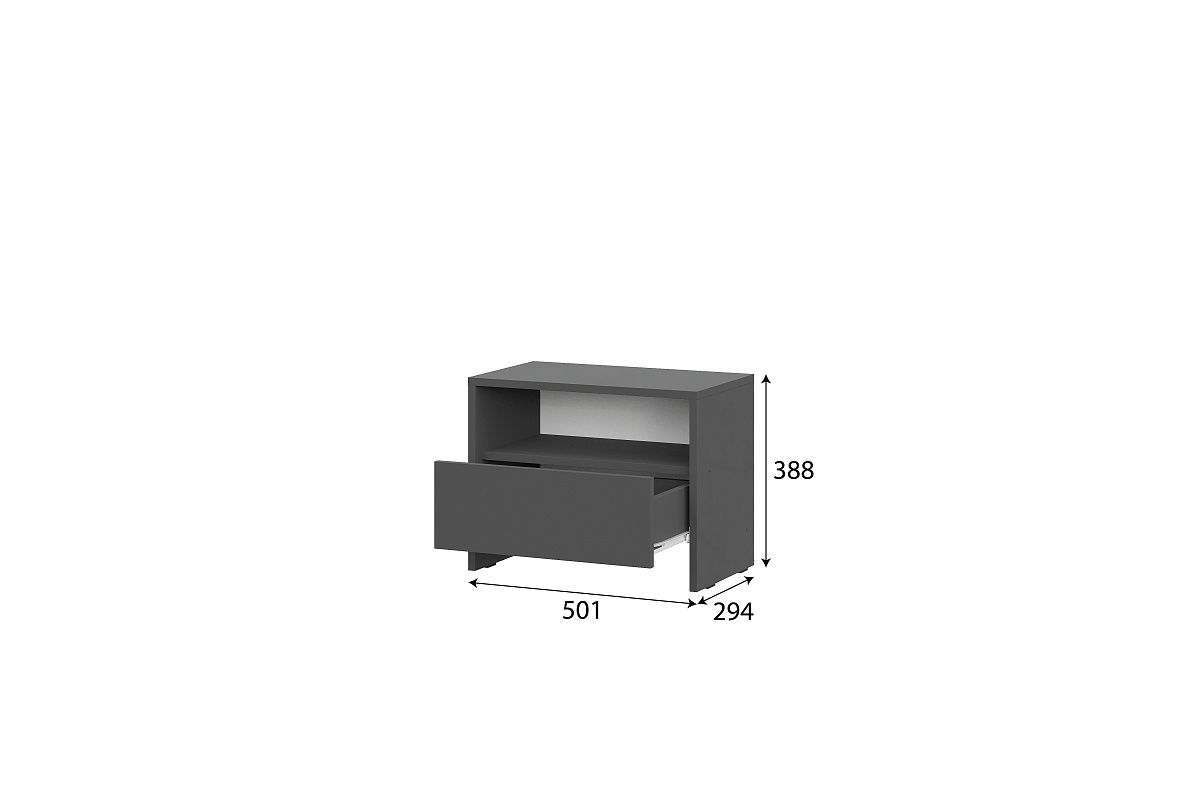 Тумба прикроватная "Камелия 1" 