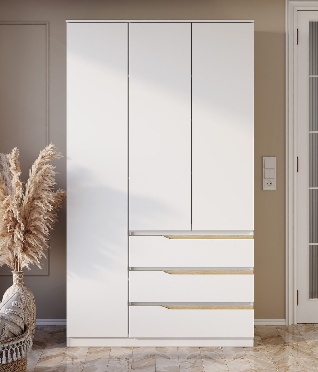 Шкаф 3-х створчатый "Тиана"